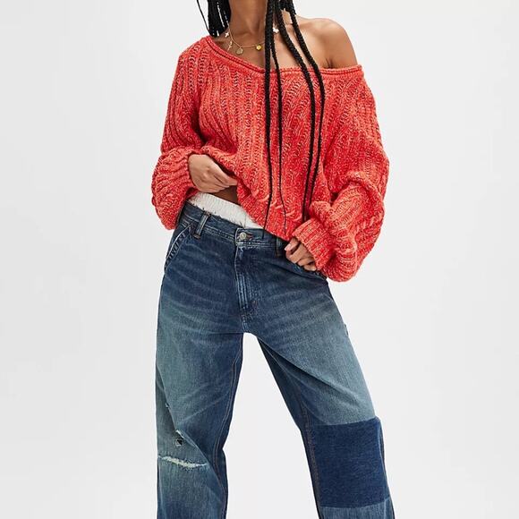 Free People Sweaters - Free People Women's Whipstitch Pullover Sweater - XL - NWT
